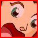 Samantha from Totally Spies caught in an embarrassing moment.